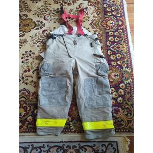 Retired Firefighter Gear Turnout Pants FIRE USED Size 46 X 30 See Pics